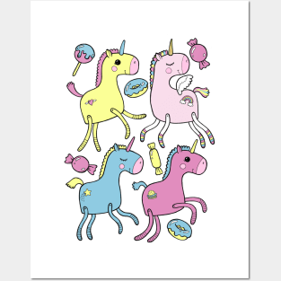 Sweet Unicorns Posters and Art